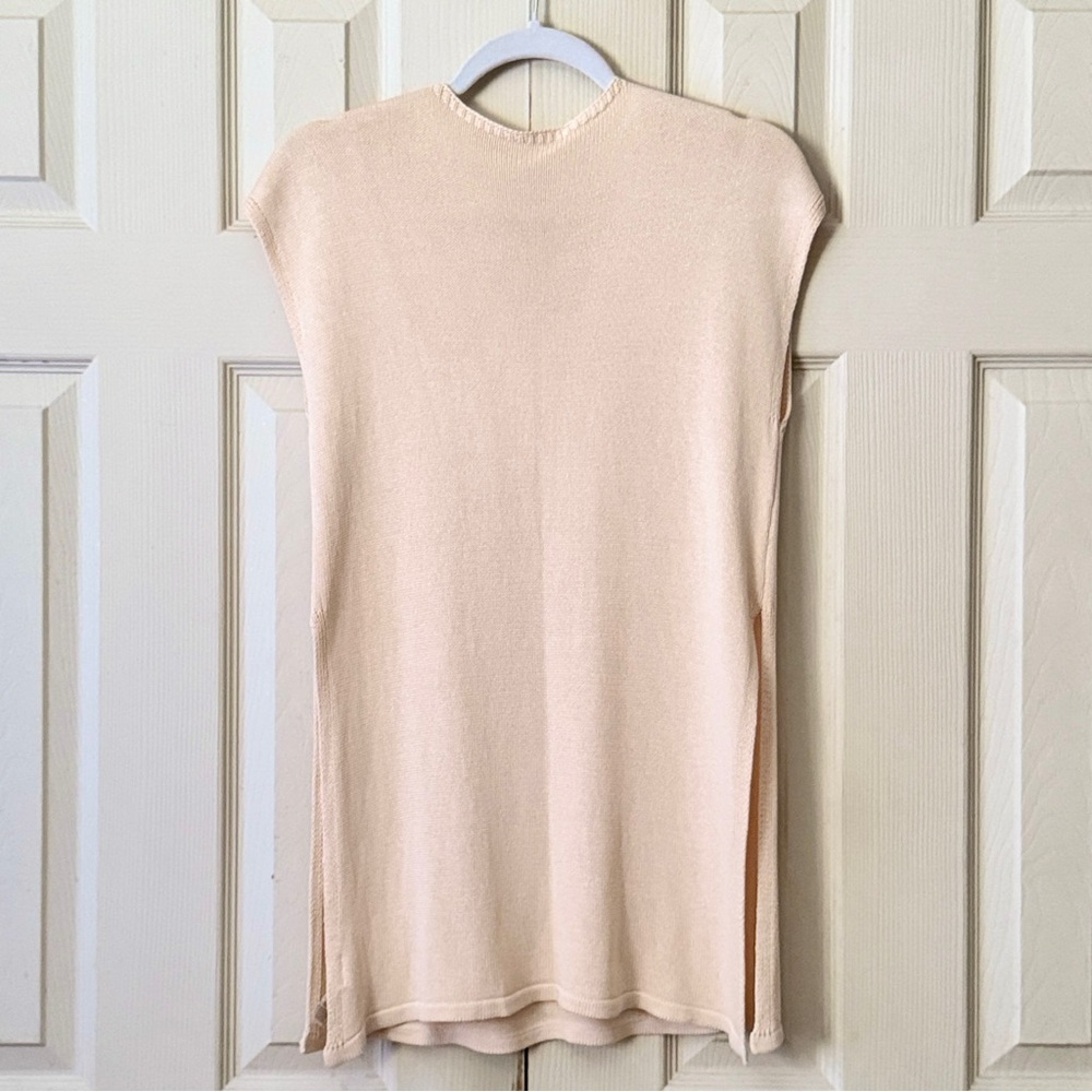 Cupshe Knit Short Sleeve V-Neck Mini Cover-Up - Picture 8 of 10